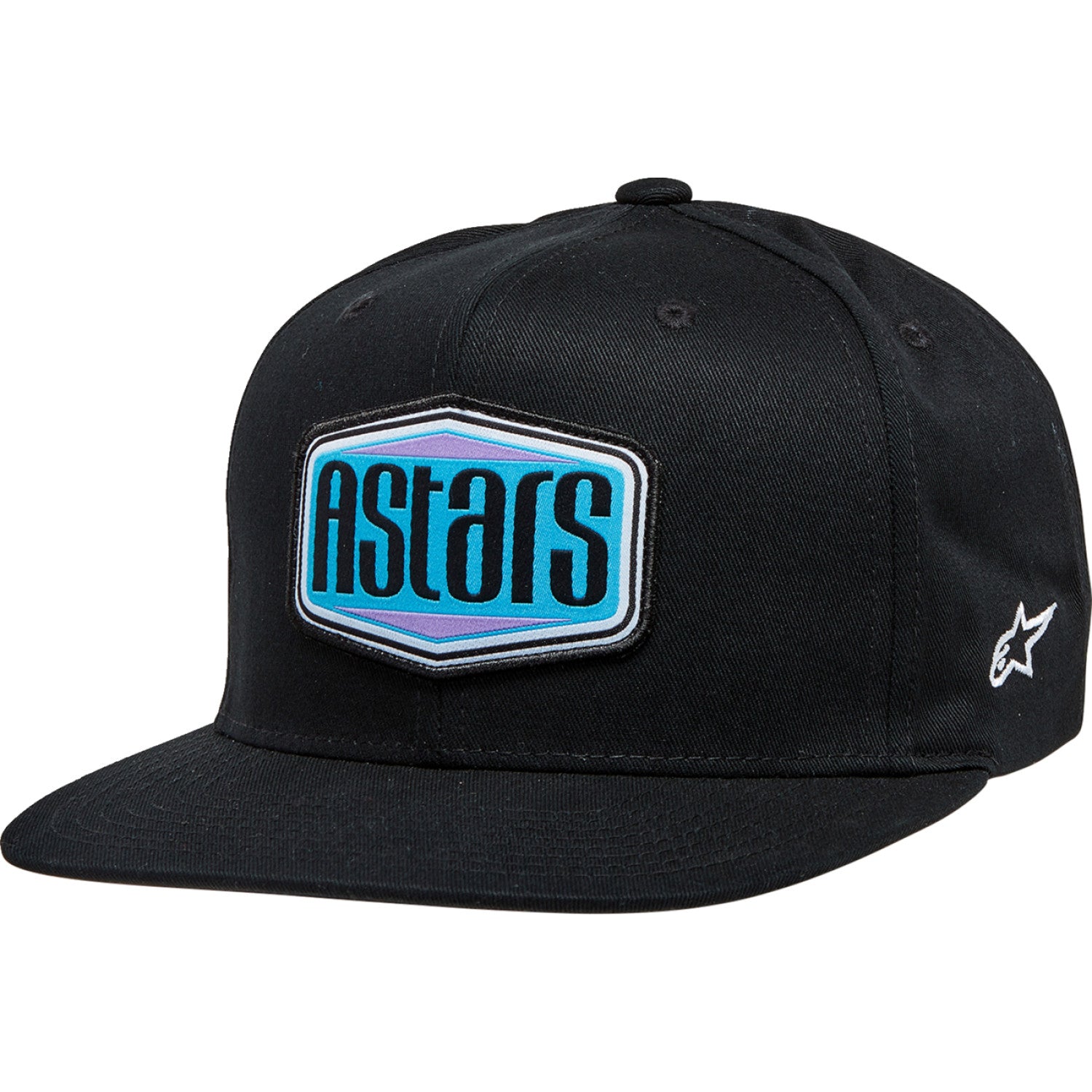 ALPINESTARS Belvedere Flat Bill Hat - Black - One Size 1232-81050-10