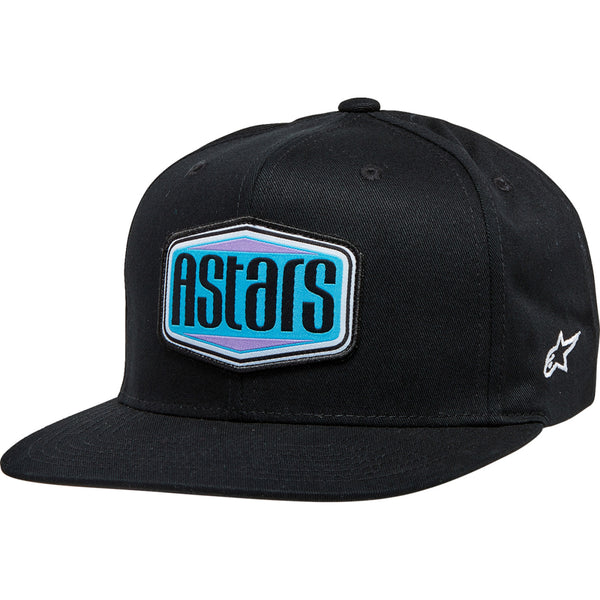Alpinestars Belvedere Flat Bill Hat - Black - One Size 1232-81050-10