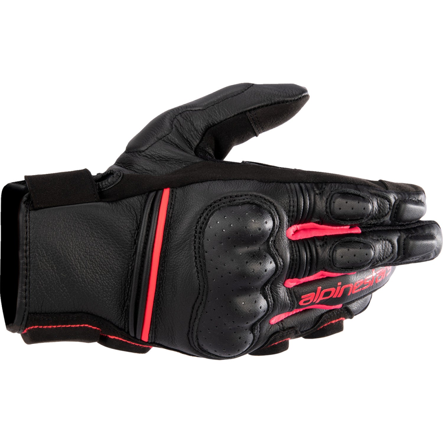 ALPINESTARS Stella Phenom Gloves - Black/Diva Pink - XL 3591723-1839-XL