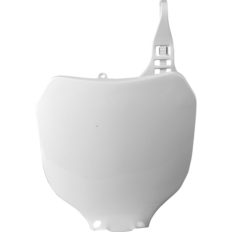 POLISPORT Number Plate - White - YZ/YZF 8658000001 by Polisport