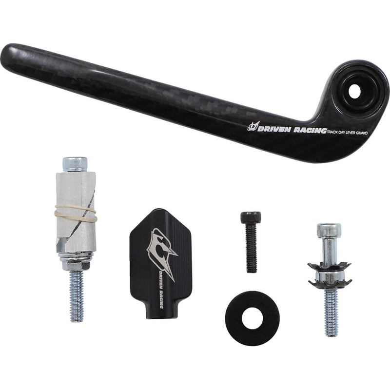 DRIVEN RACING Lever Guard - Carbon Fiber - Clutch - Black DCTDLG-2-BK