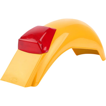 POLISPORT Fender - Rear - Enduro - Dark Yellow 8555700002 by Polisport