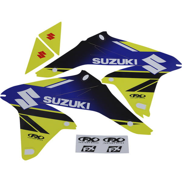 Factory Effex EVO 18 Graphic Kit - Suzuki - RM-Z 250 24-01424