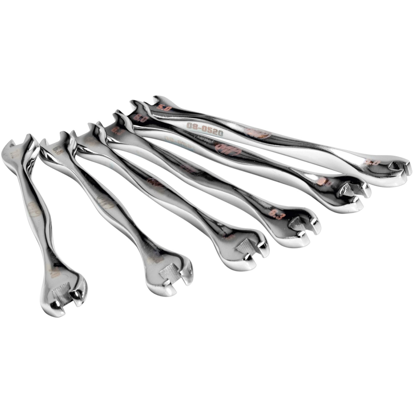 Motion Pro Ergo Spoke Wrench - 6 Wrench Set 08-0526