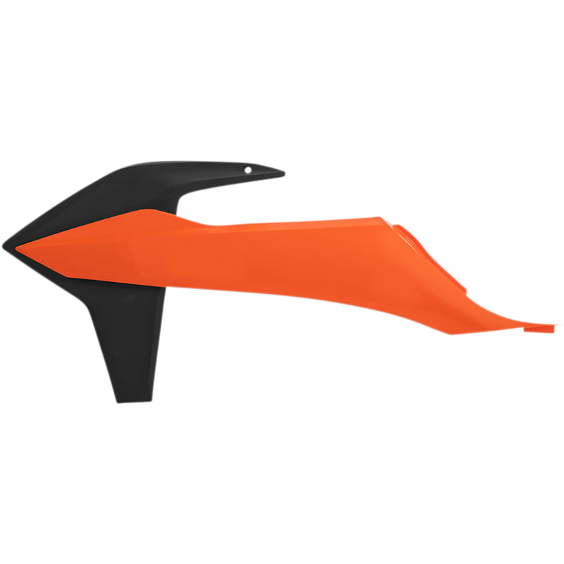 Acerbis Radiator Shroud - Orange/Black 2726515225