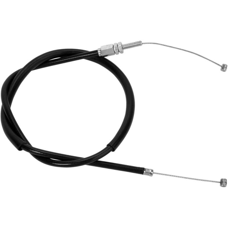 MOTION PRO Black Vinyl Throttle Cable - Push - Kawasaki 03-0180 by Motion Pro