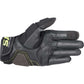 ALPINESTARS Halo Gloves - Forest Black/Fluo Yellow - 2XL 3504822-6085-2X