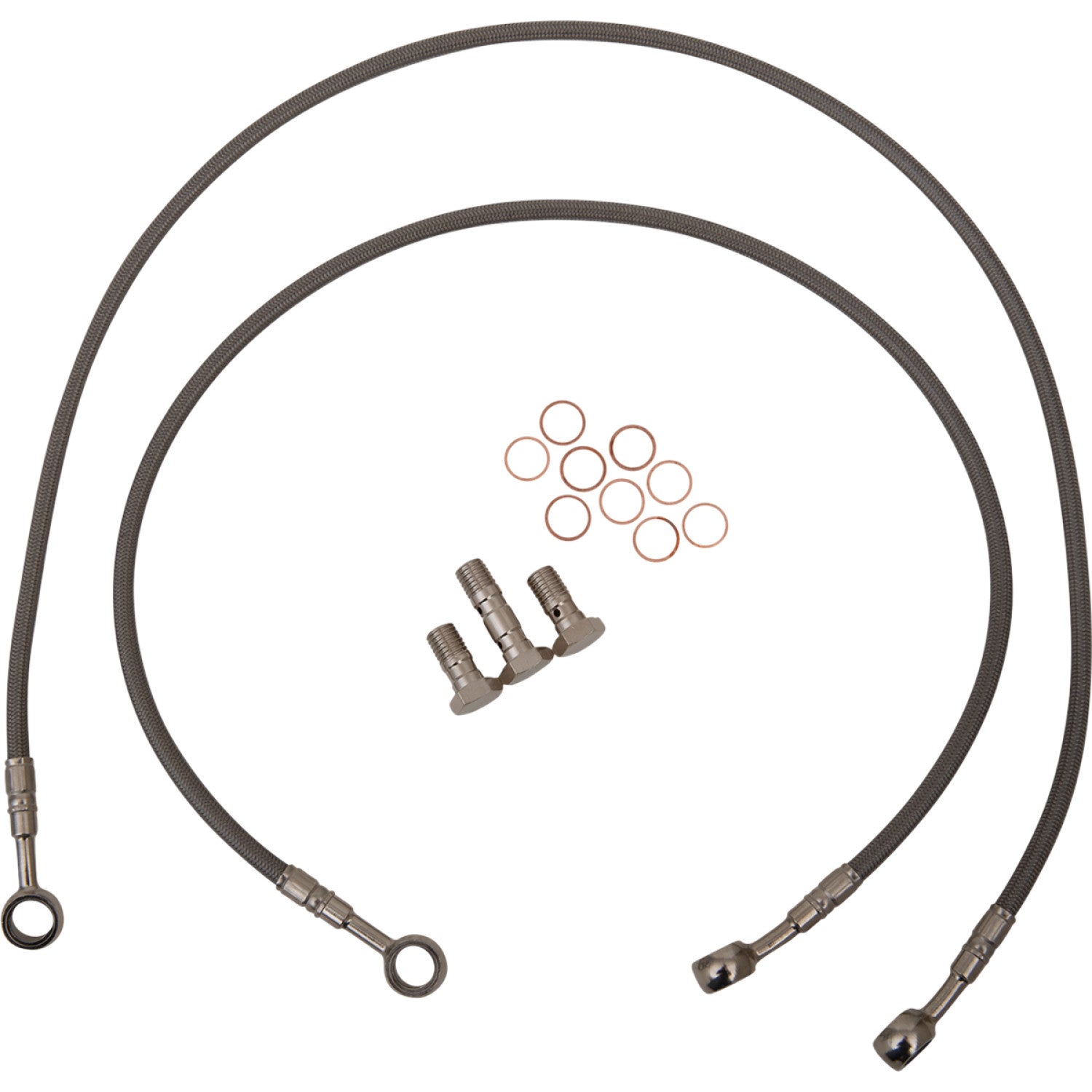 Galfer Brake Line - Stainless Steel FK003D186-2 | Brake Lines Hoses Stainless Steel