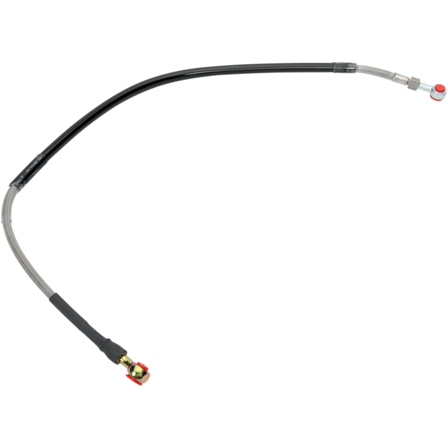 Moose Racing Brake Line - Rear - Stainless Steel - DR-Z 400 E HS01-2-027/P