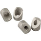 DRIVEN RACING Adapter - Mirror/Handlebar End - Halo - Silver DBEW-ADP