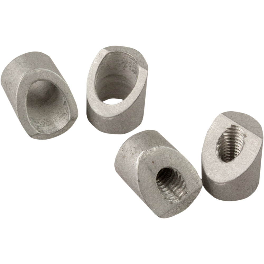 DRIVEN RACING Adapter - Mirror/Handlebar End - Halo - Silver DBEW-ADP