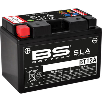 BS Battery Battery - BT12A (YT) 300679