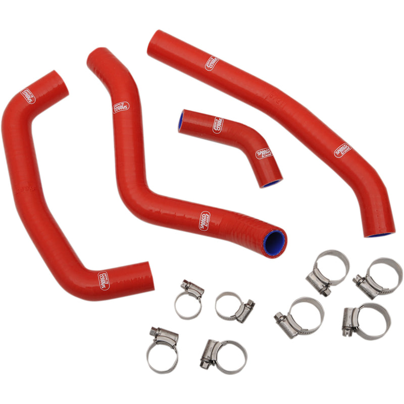 Moose Racing Race Fit Radiator Hose Kit - Red - Honda MBU-HON-116-RD
