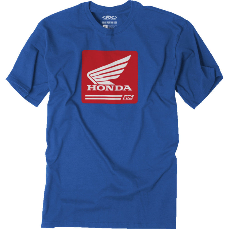 FACTORY EFFEX Honda Crate T-Shirt - Royal Blue - Medium 26-87312