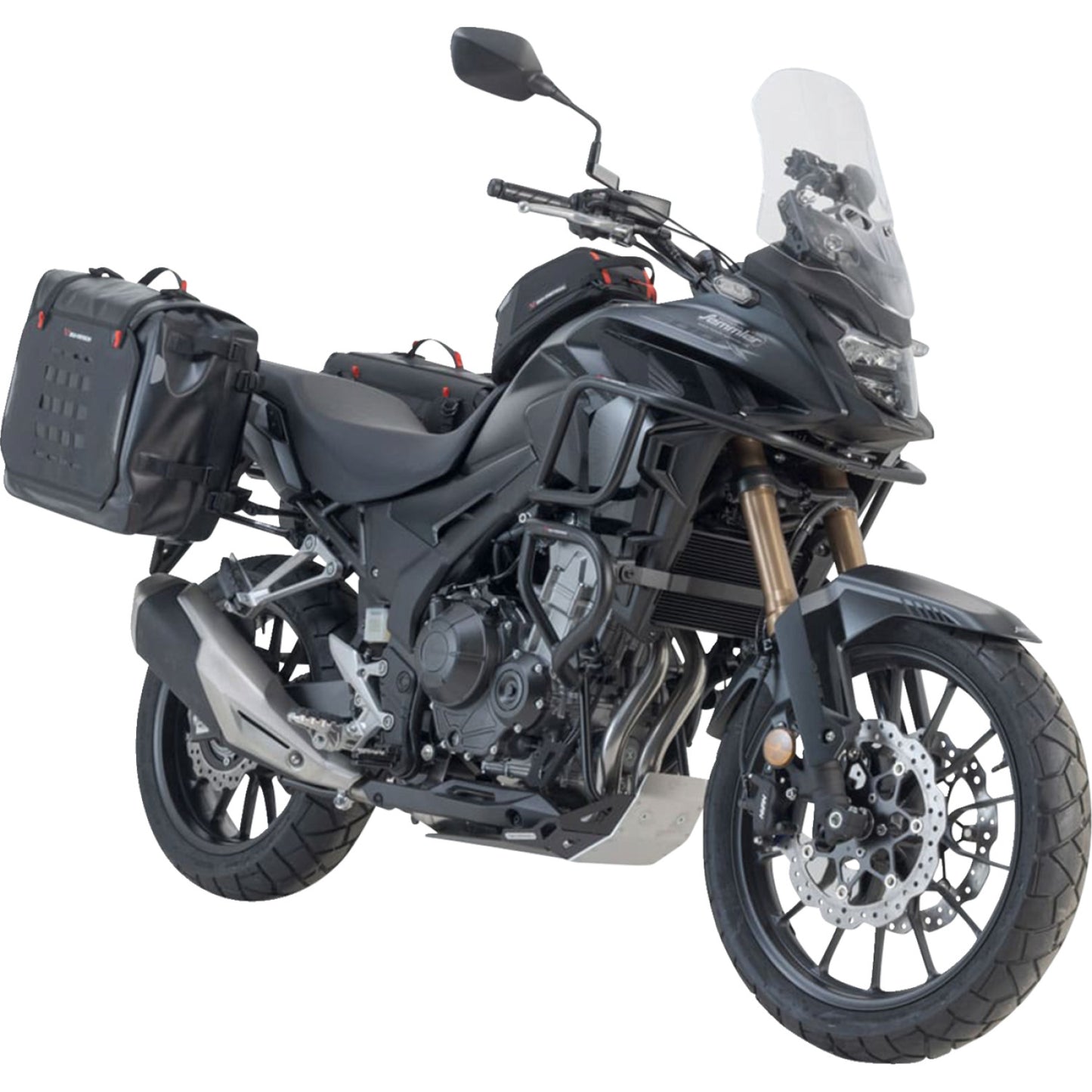 SW-Motech SysBag Side Bag System - Black - Honda CB500/CBR500 '13-'23 BC.SYS.01.400.21000B | Luggage Group