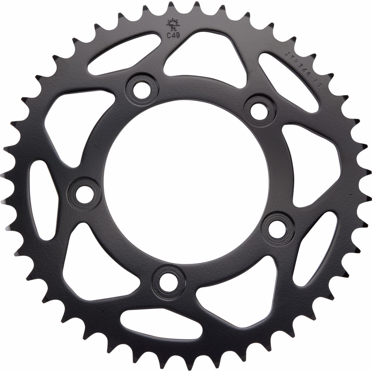 JT SPROCKETS Rear Sprocket - 43 Tooth - Ducati JTR746.43 by JT Rear Sprockets   Steel Type