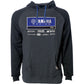 FACTORY EFFEX Yamaha 21 Racewear Hoodie - Charcoal/Black - Large 24-88224