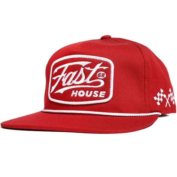 Fasthouse Carrera Hat Red