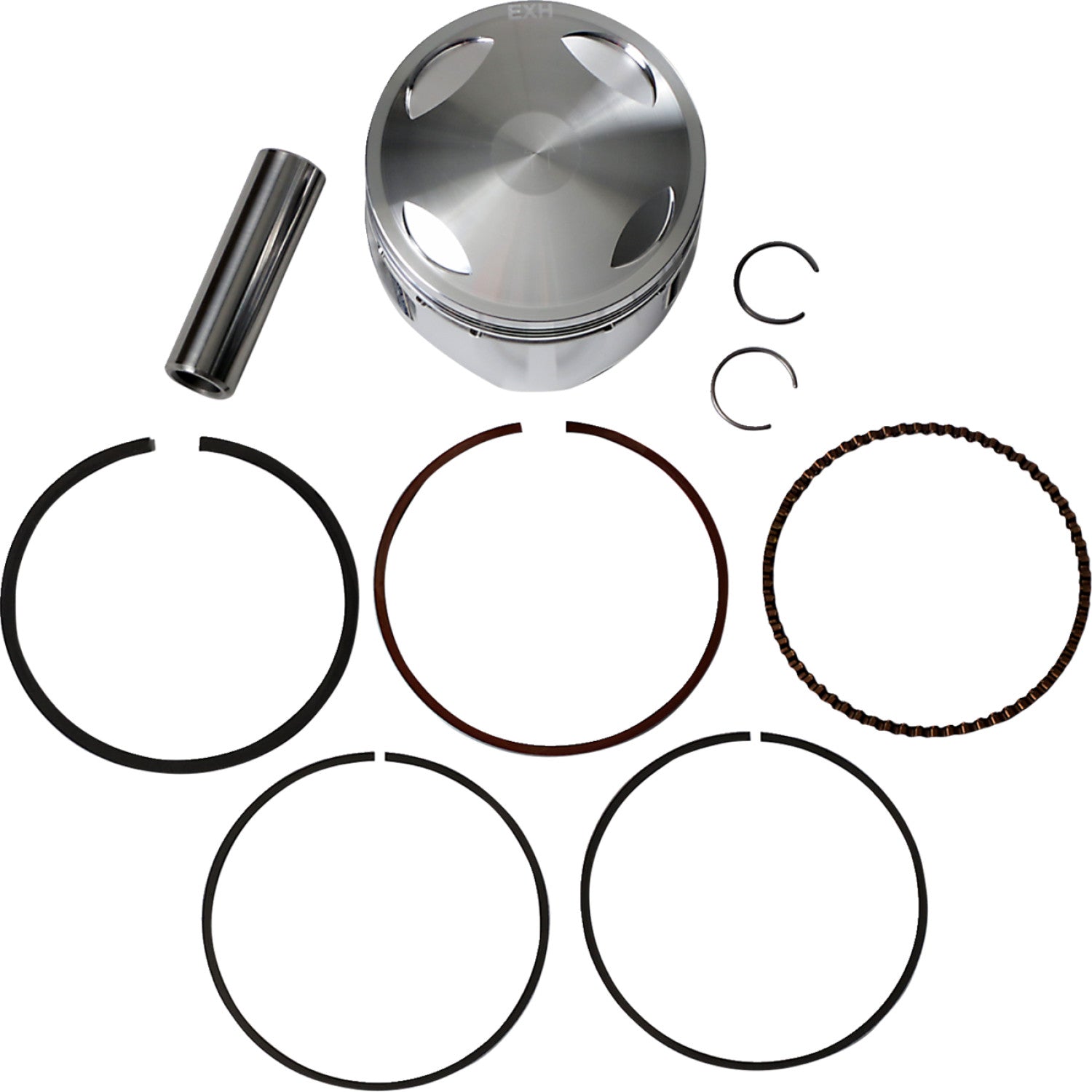 JE Pistons Piston Kit - 10.5:1 - Honda 131243 | JE Pistons | Piston & Ring Kits