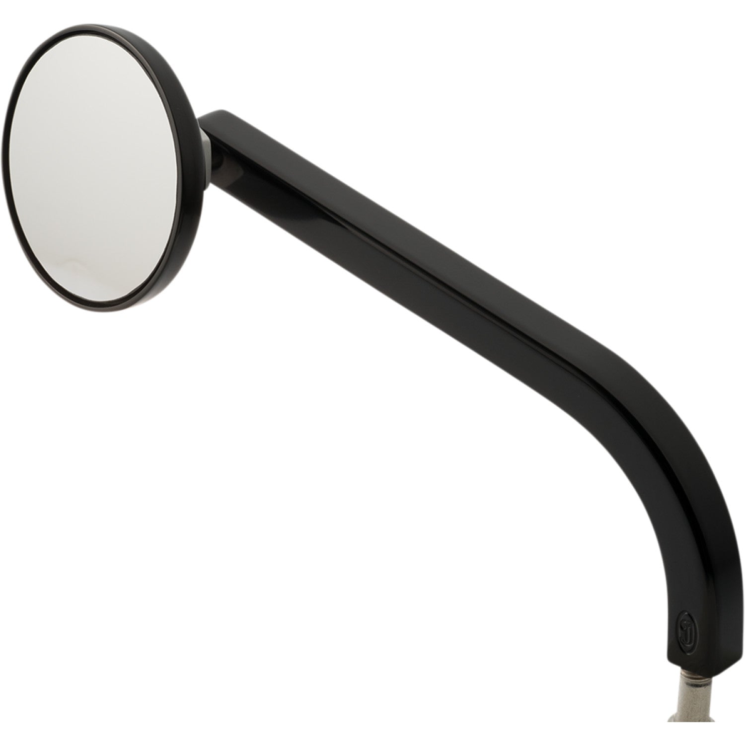 Joker Machine Mirror - No. 2 Standard - Side View - Round - Black - Left 03-052-1L | Mirrors