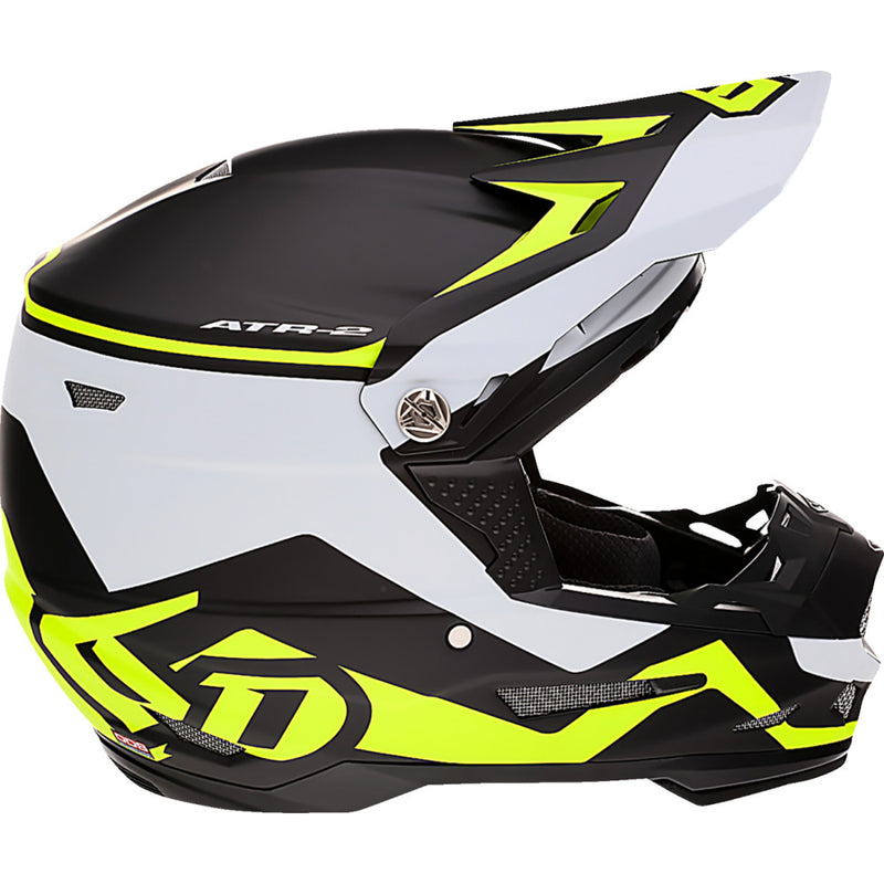 6D HELMETS ATR-2 Helmet - Drive - Neon Yellow - XS 12-2764
