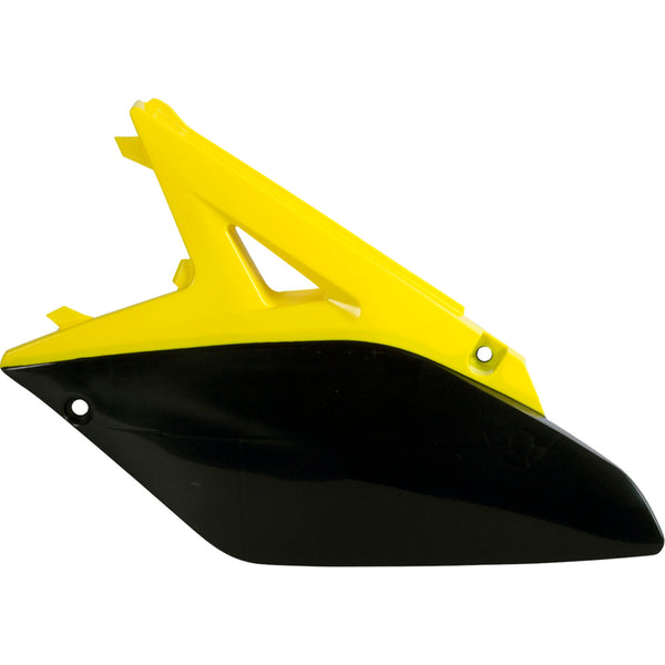 Polisport Side Panels - '10-'12 OEM Yellow/Black - RMZ 250 8605200001
