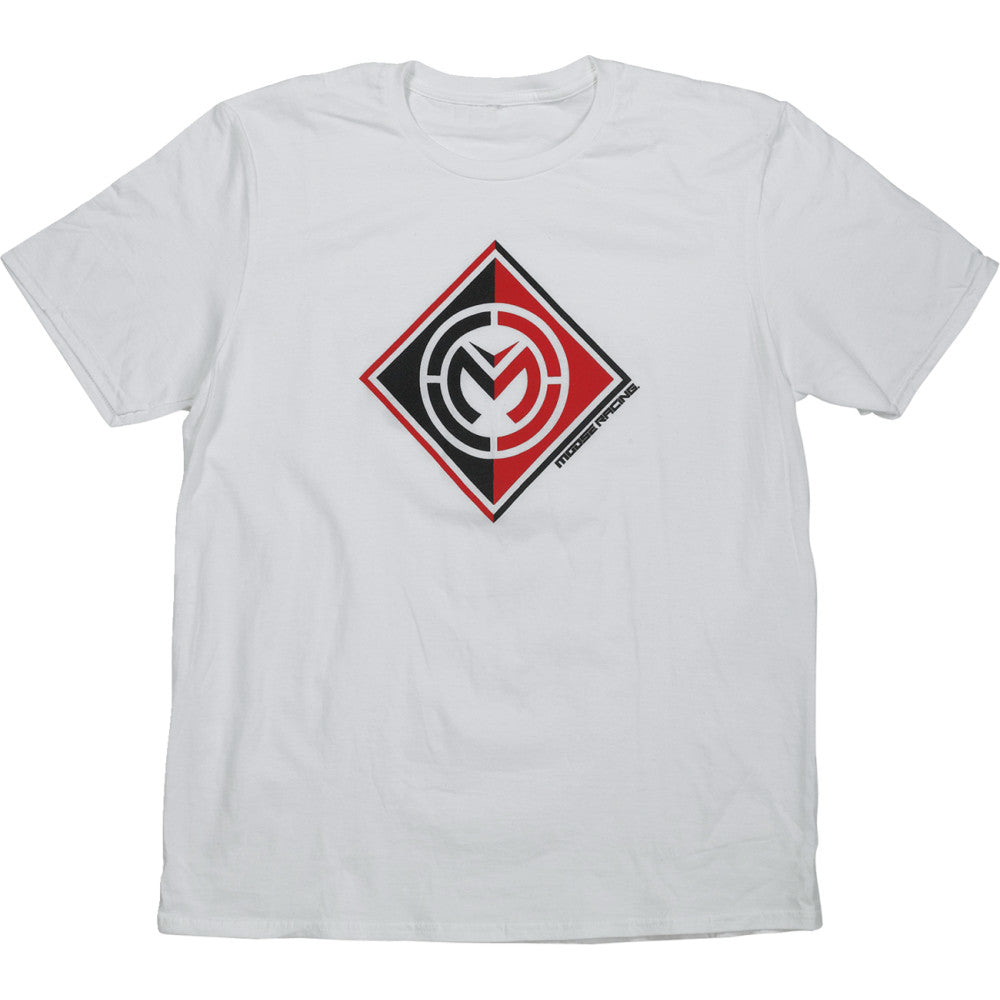 MOOSE OFFROAD Insignia T-Shirt - White - Medium 3030-22709