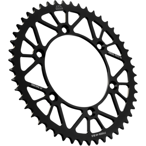 JT Sprockets Rear Sprocket - Suzuki - Black - 49-Tooth JTA808.49BLK