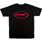 FMF Factory Classic Don T-Shirt - Black/Red - Small SP23118918BLRS