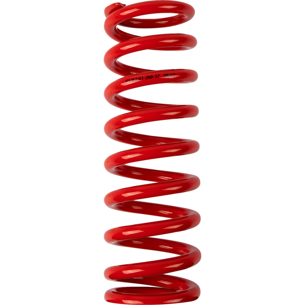 Moose Offroad Shock Spring - 61 mm OD - 57 n/mm - Red 1312-0973