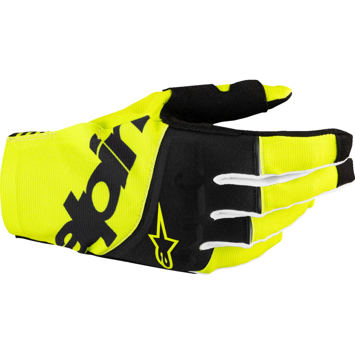 ALPINESTARS Techstar MX Gloves - Black/Fluo Yellow - XL 3560125-155-XL