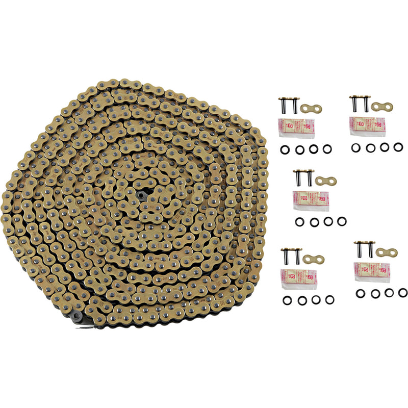 DID 530 VX3 - Chain - Gold - 25 Feet 530VX3G25FT | Drive Chain   X'ring Types