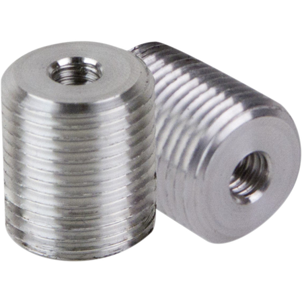 DRIVEN RACING Adapter - Mirror/Handlebar End - Halo - Silver DBEW-ADP-DUC