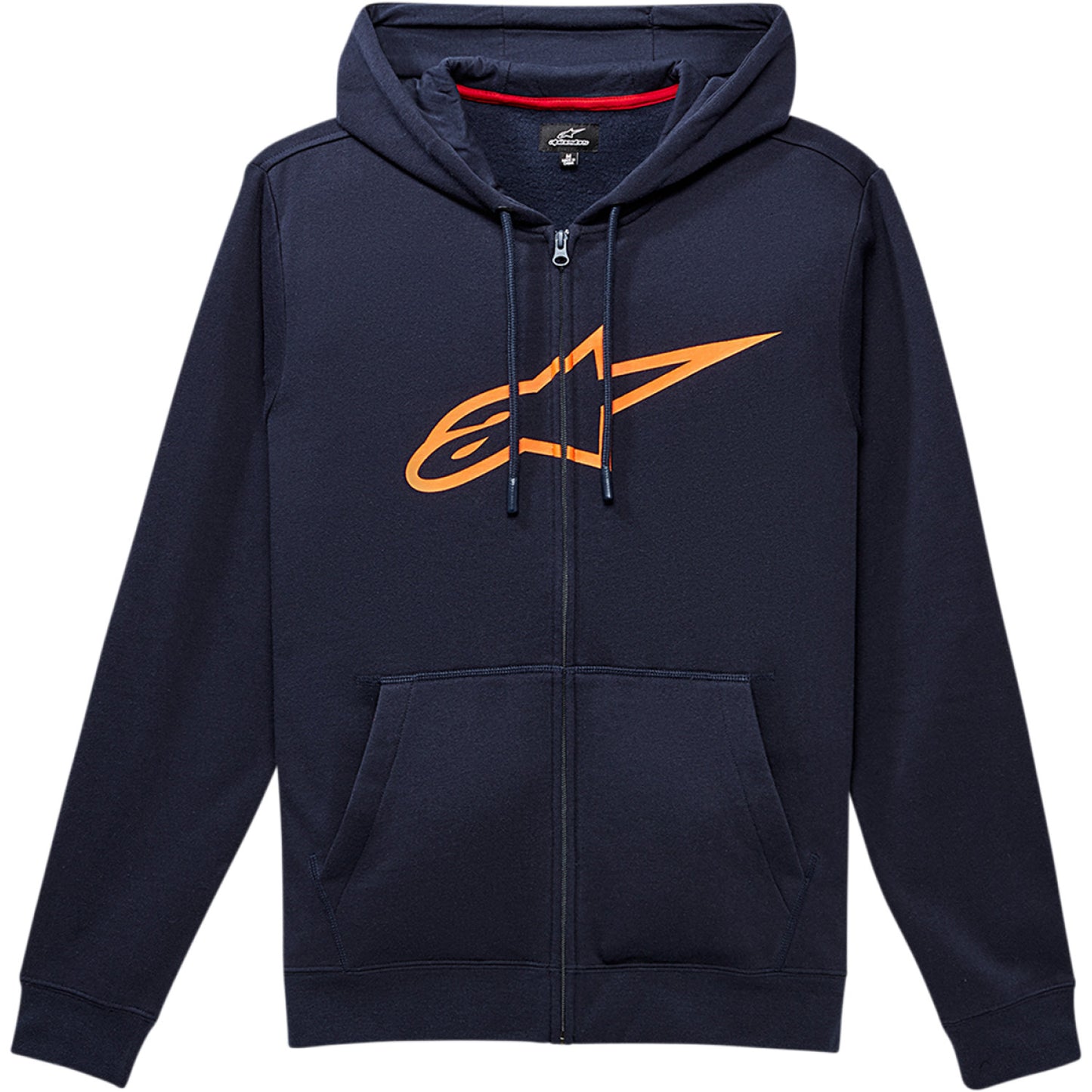 ALPINESTARS Ageless 2 Zip Hoodie - Navy/Orange - Medium 1038530527032M