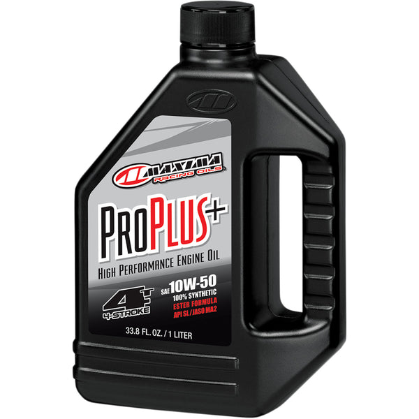 Maxima Racing Oil Pro Plus+ 4T Oil - 10W50 - 1L 30-19901