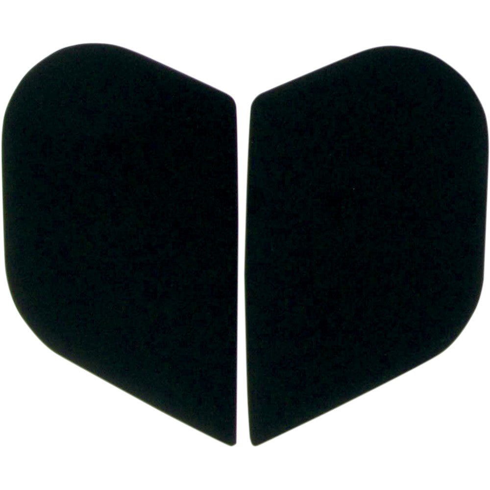 ICON Airframe/Alliance* Side Plates - Rubatone Black 0133-0343