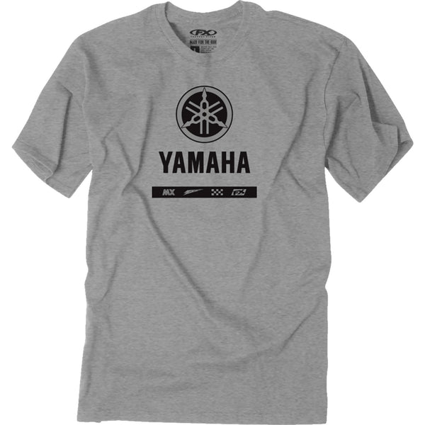 Factory Effex Yamaha Alpha T-Shirt - Heather Gray - 2XL 27-87238