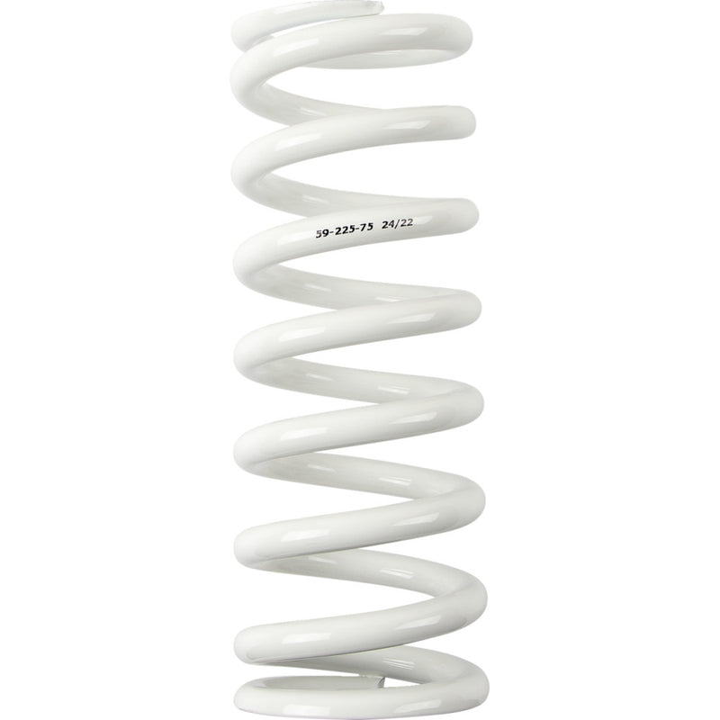 Moose Offroad Shock Spring - 59 mm OD - 75 n/mm - White 1312-1021