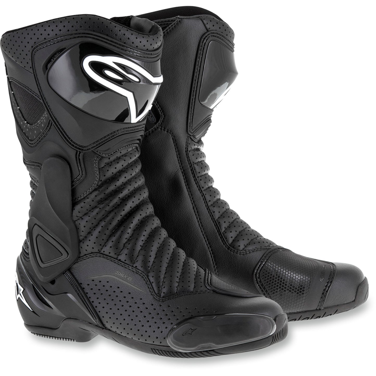 ALPINESTARS SMX-6 v2 Vented Boots - Black - US 3.5 / EU 36 2223017-1102-36