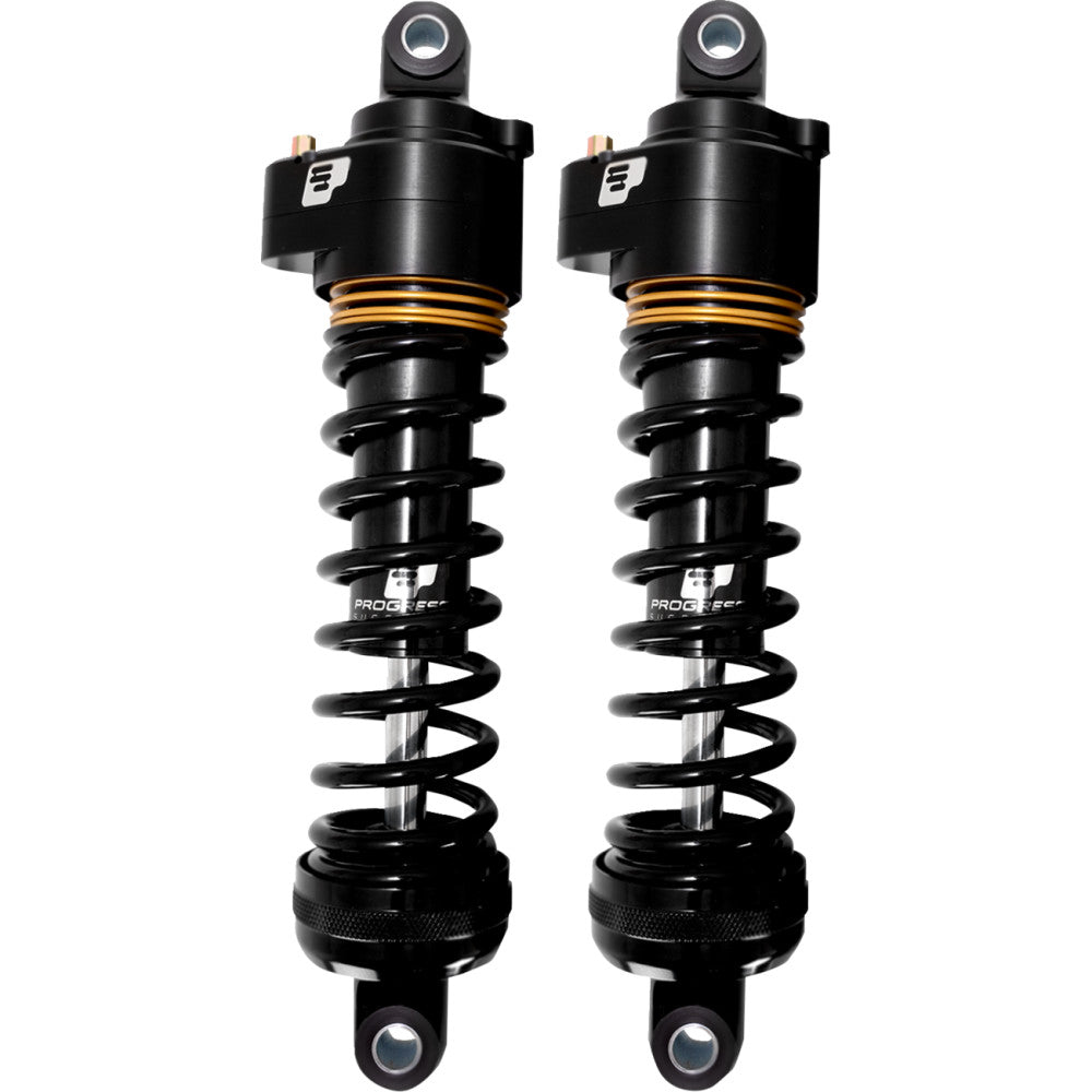 Progressive Suspension 944 Series Shock - Ultra Low-QPS - Heavy Duty - 12.5" - 11" Ride Height - Black/Gold 944-4019UL-QPS