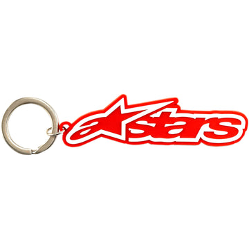 ALPINESTARS Key Fob - Blaze - Red/White 1019-94006-30