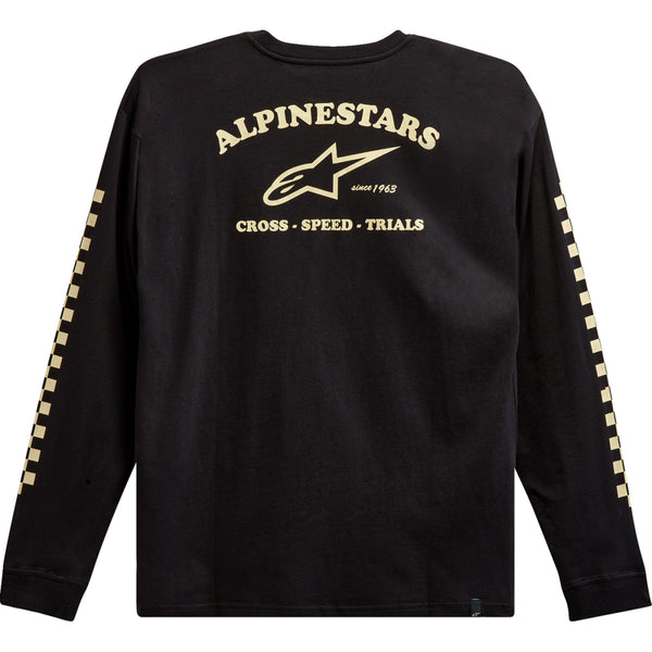 Alpinestars Sunday Long-Sleeve T-Shirt - Black - Large 12137184010L