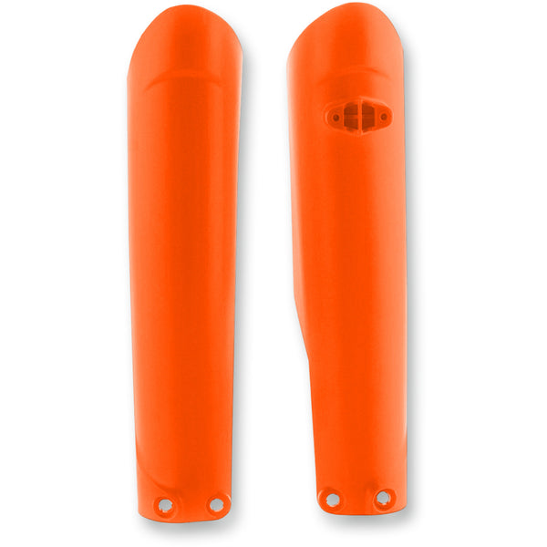 Acerbis Lower Fork Covers for Inverted Forks - '16 Orange 2401265226