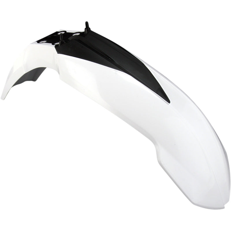 Acerbis Front Fender - White/Black 2082010002