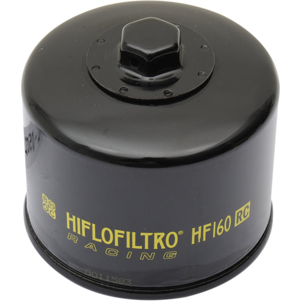 Hiflofiltro Racing Oil Filter - Black HF160RC