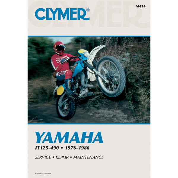 Clymer Manual - Yamaha - IT125-490 CM414