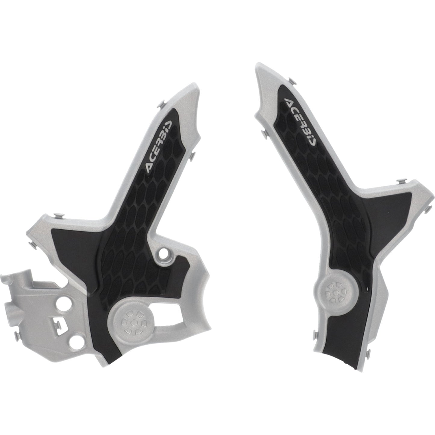 Acerbis X-Grip Frame Guards - Gray/Black - CRF300 2979621019