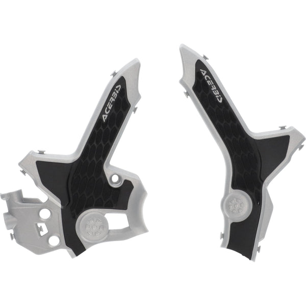 Acerbis X-Grip Frame Guards - Gray/Black - CRF300 2979621019