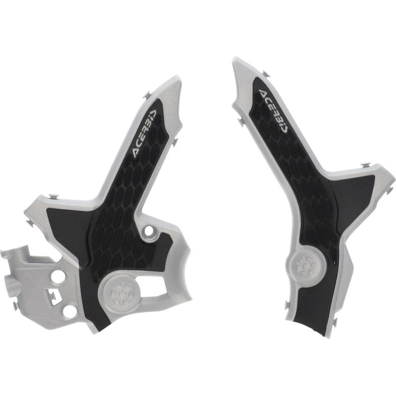 Acerbis X-Grip Frame Guards - Gray/Black - CRF300 2979621019