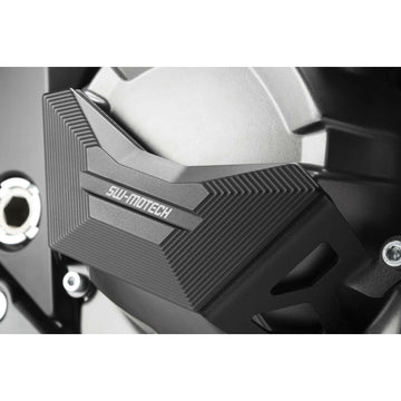 SW-Motech Engine Case Guard - Black - Kawasaki - Z800 STP.08.263.10000/B | Engine Protectors